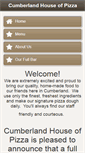 Mobile Screenshot of cumberlandhouseofpizza.com